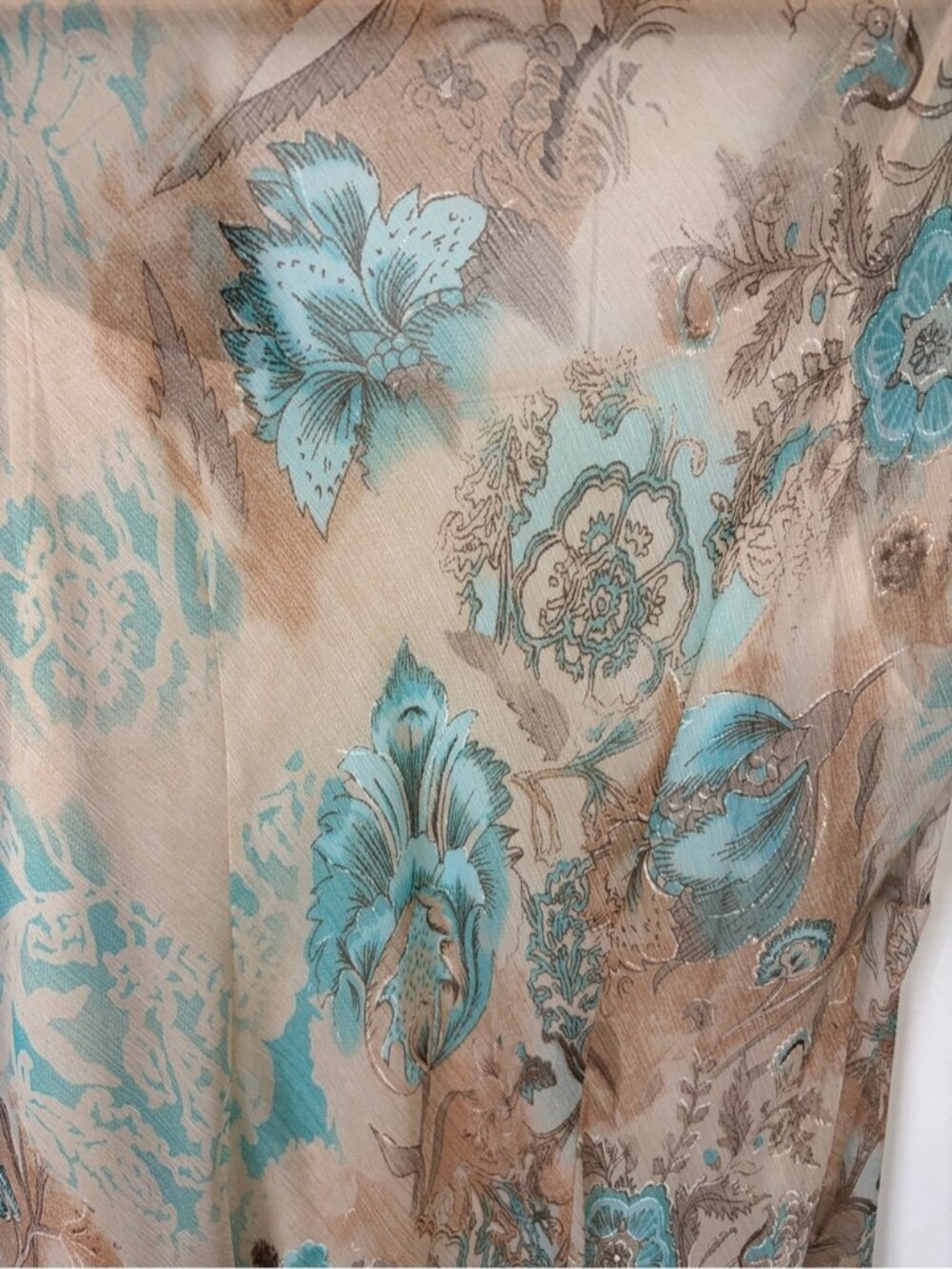Vintage Y2K Womens Floral Midi Dress Size 10 Fairycore Boho Romantic Cottagecore - Picture 10 of 15